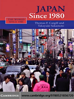 cover image of Japan since 1980